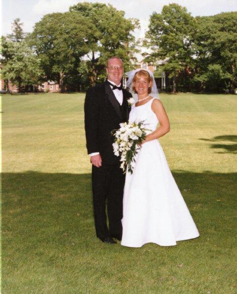 Scott & Karen - Memorial Chapel, 1999